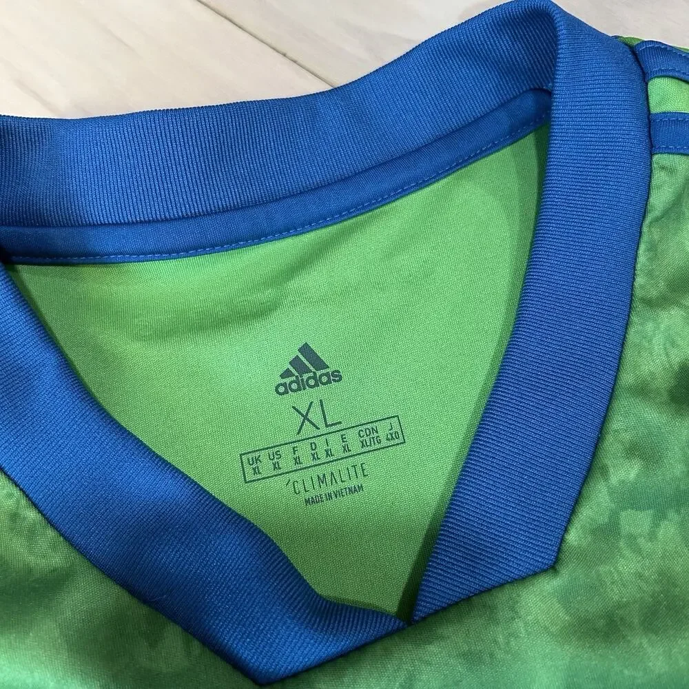 Adidas Seattle Sounders 2018 Home Soccer Jersey Men’s XL